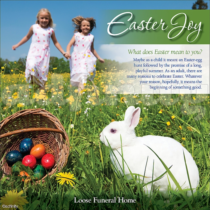 Easter Joy (Facebook) - adfinity Easter Joy (Facebook) - adfinity