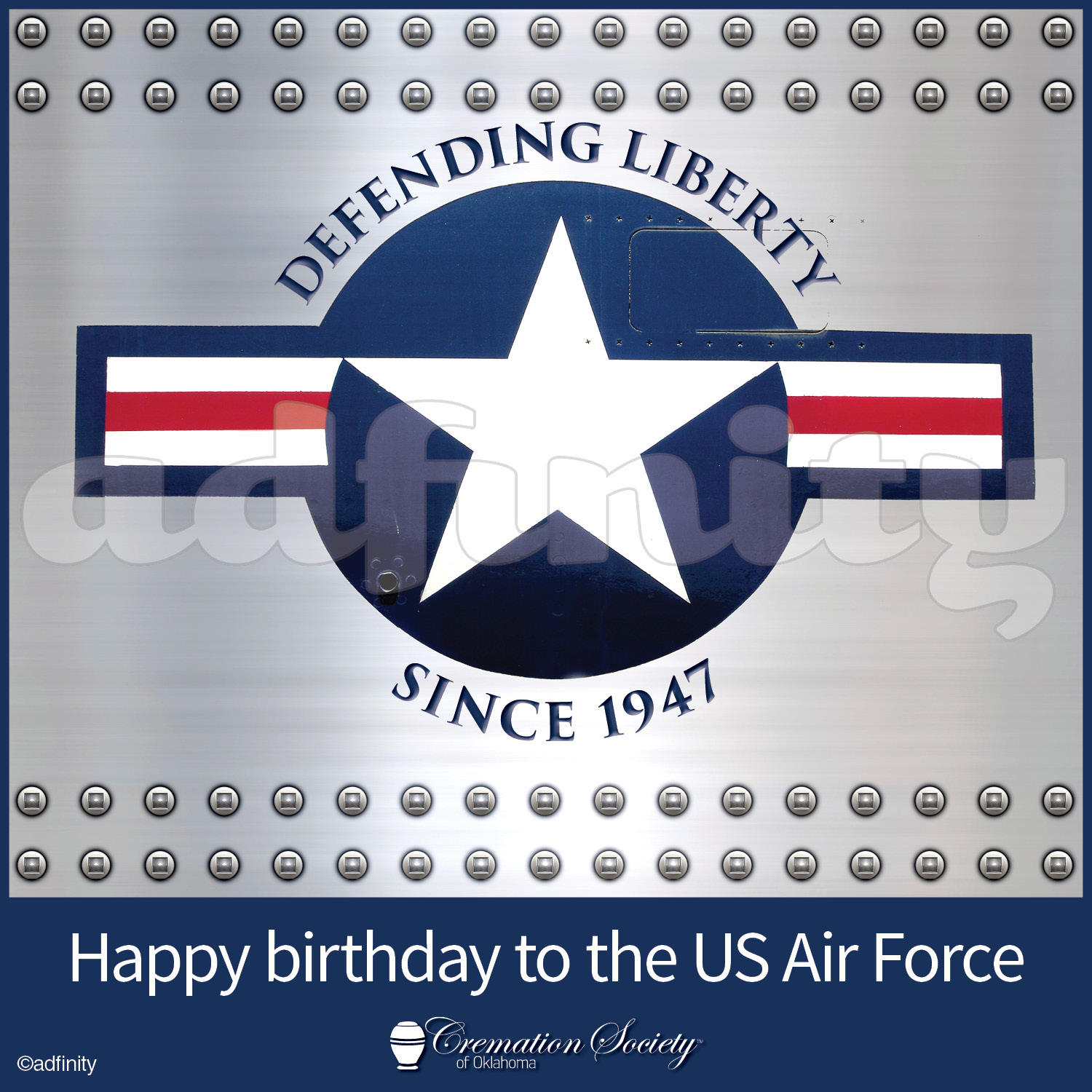 Happy birthday to the US Air Force! (Facebook) - adfinity