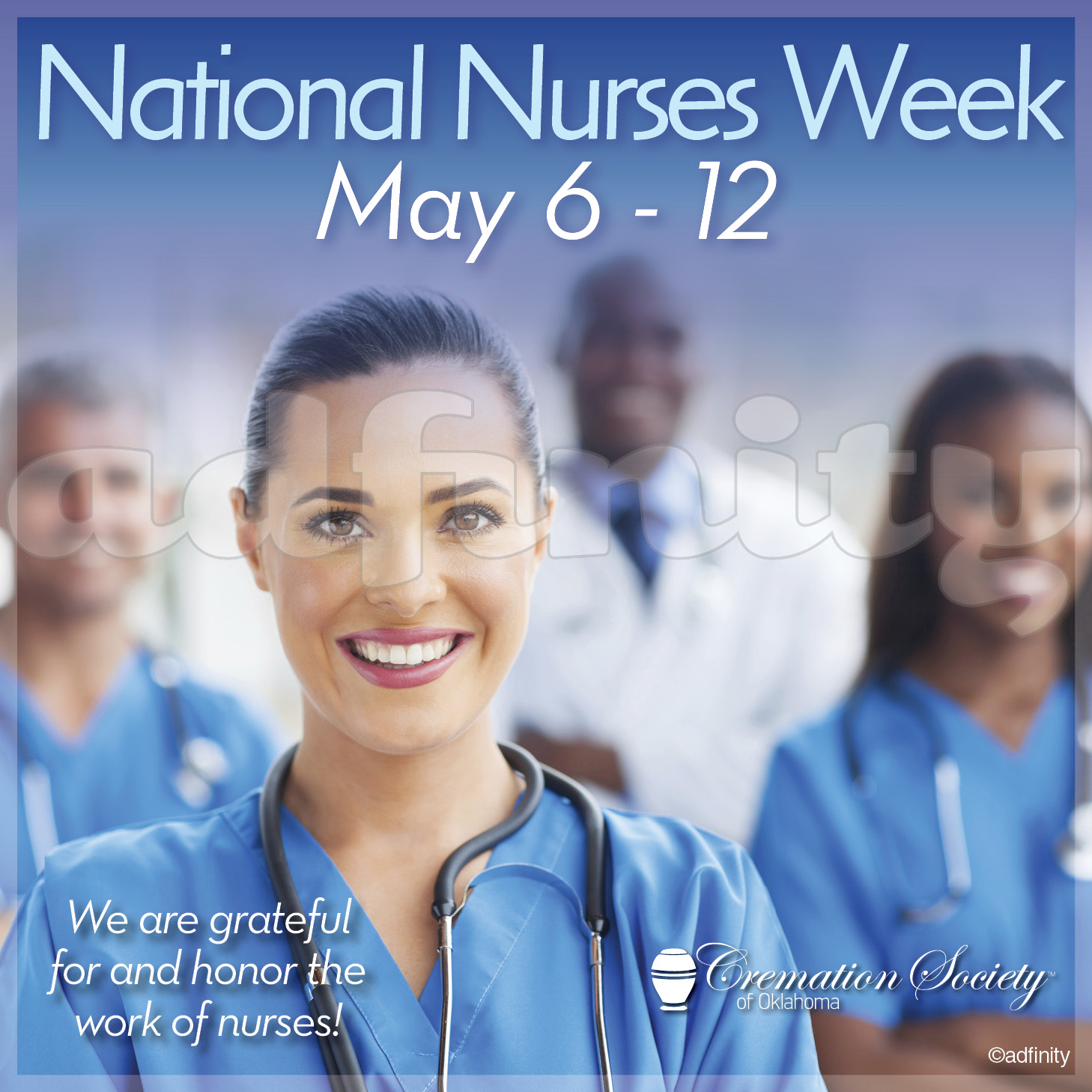National Nurses Week (Facebook) adfinity