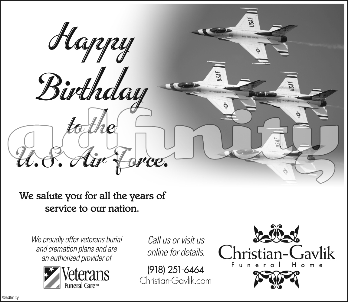 Happy birthday U.S. Air Force! - adfinity